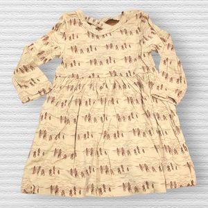 Kate Quinn Kids Dress in Cream and Brown